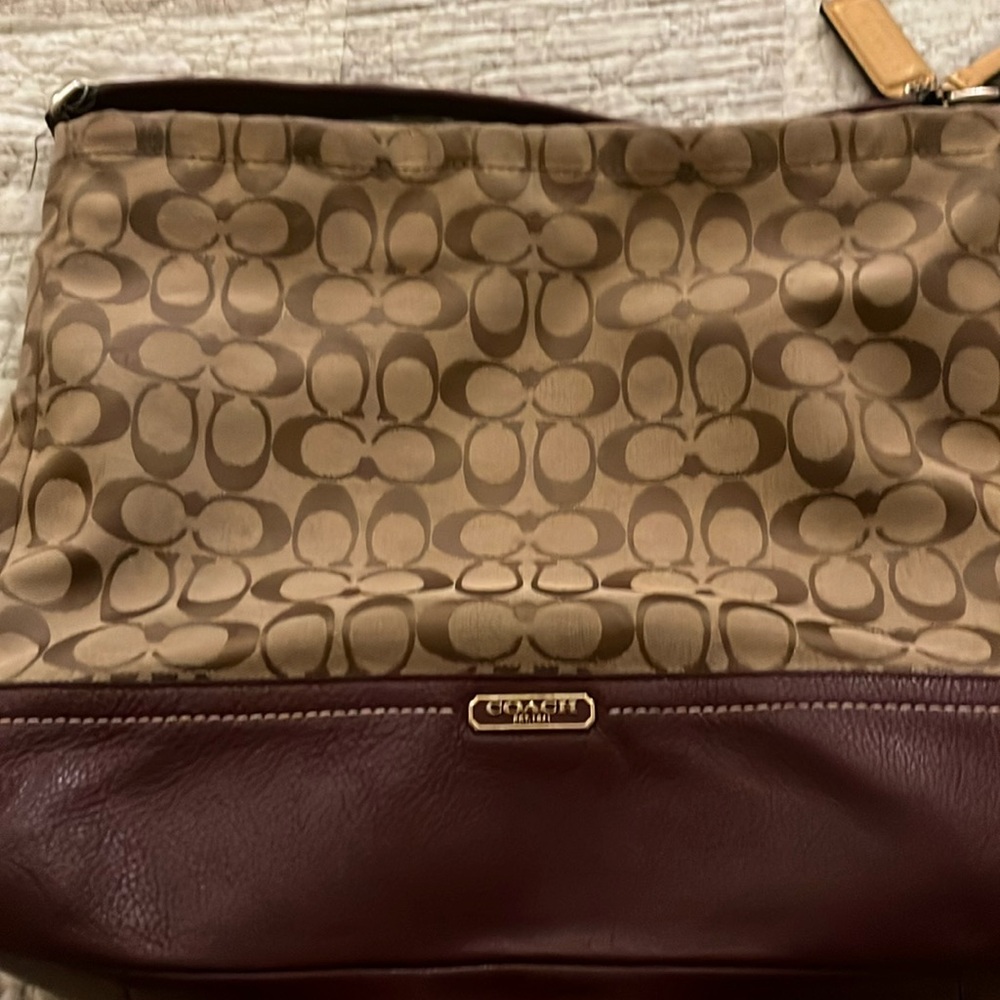 Coach purse practically brand new